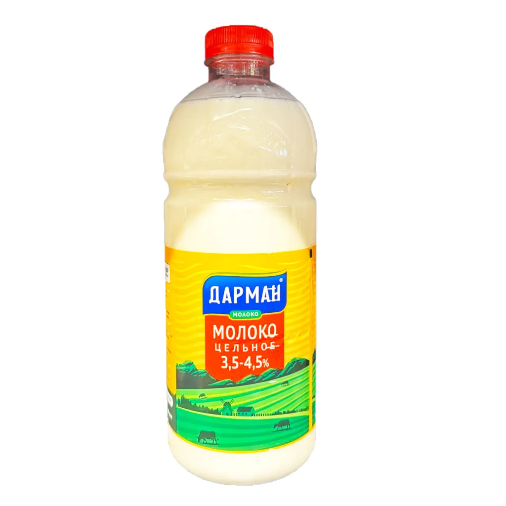 Молоко Дарман 3.5%-4.5% пастеризованное бут 1400г