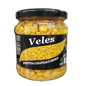 Кукуруза сахарная Veles ст/б 460г