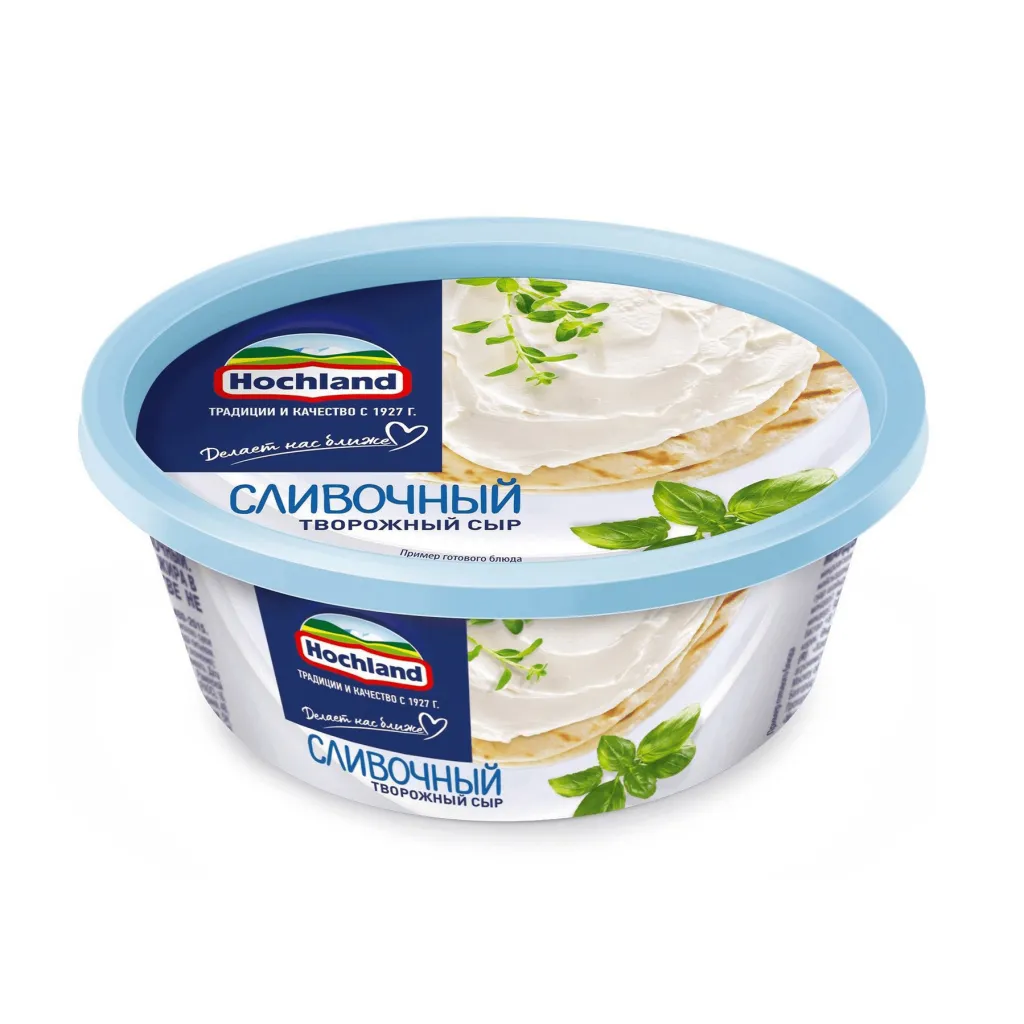 Сыр творожный Hochland сливочный 140г