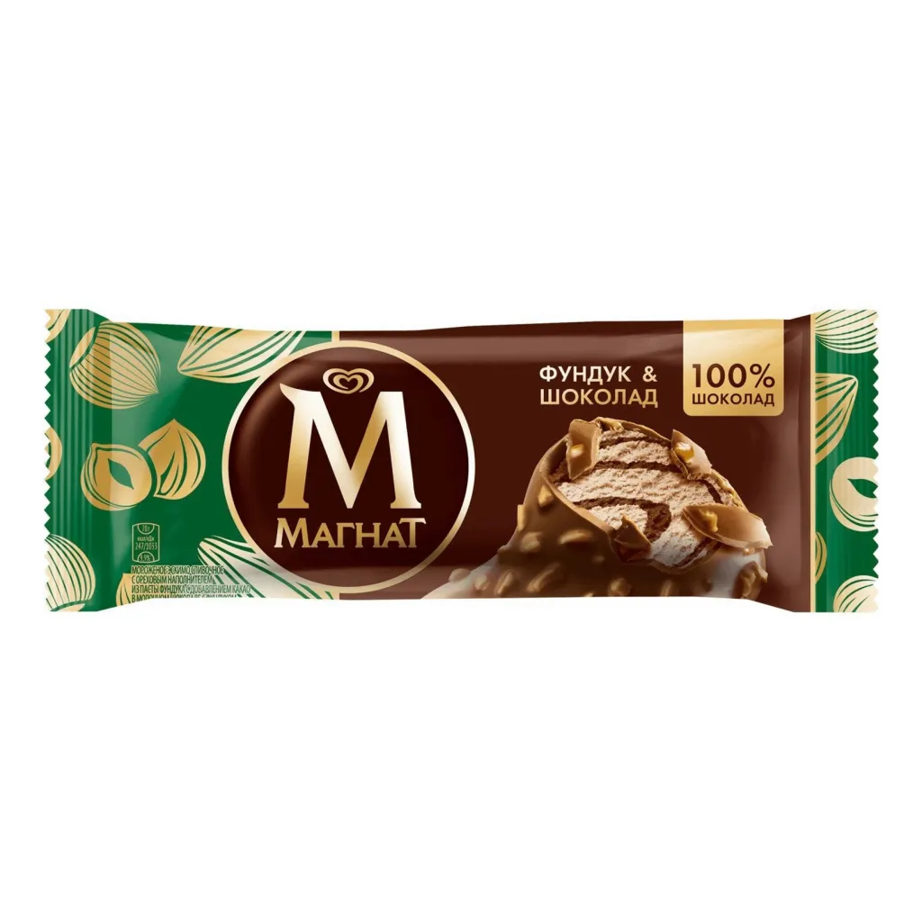 Мороженое Магнат Фундк и Шоколад Инмарко 70г