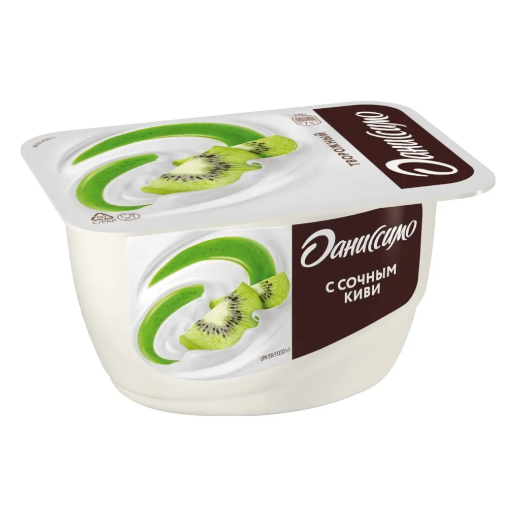 Творожок Даниссимо Киви 130г