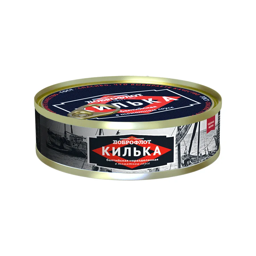 Килька Доброфлот балт неразд обж в т.с 240 г