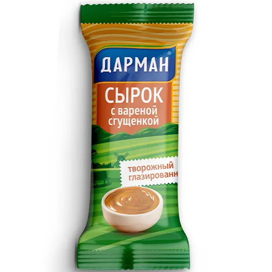 Сырок Дарман 23% глазир Сгущенка 40г