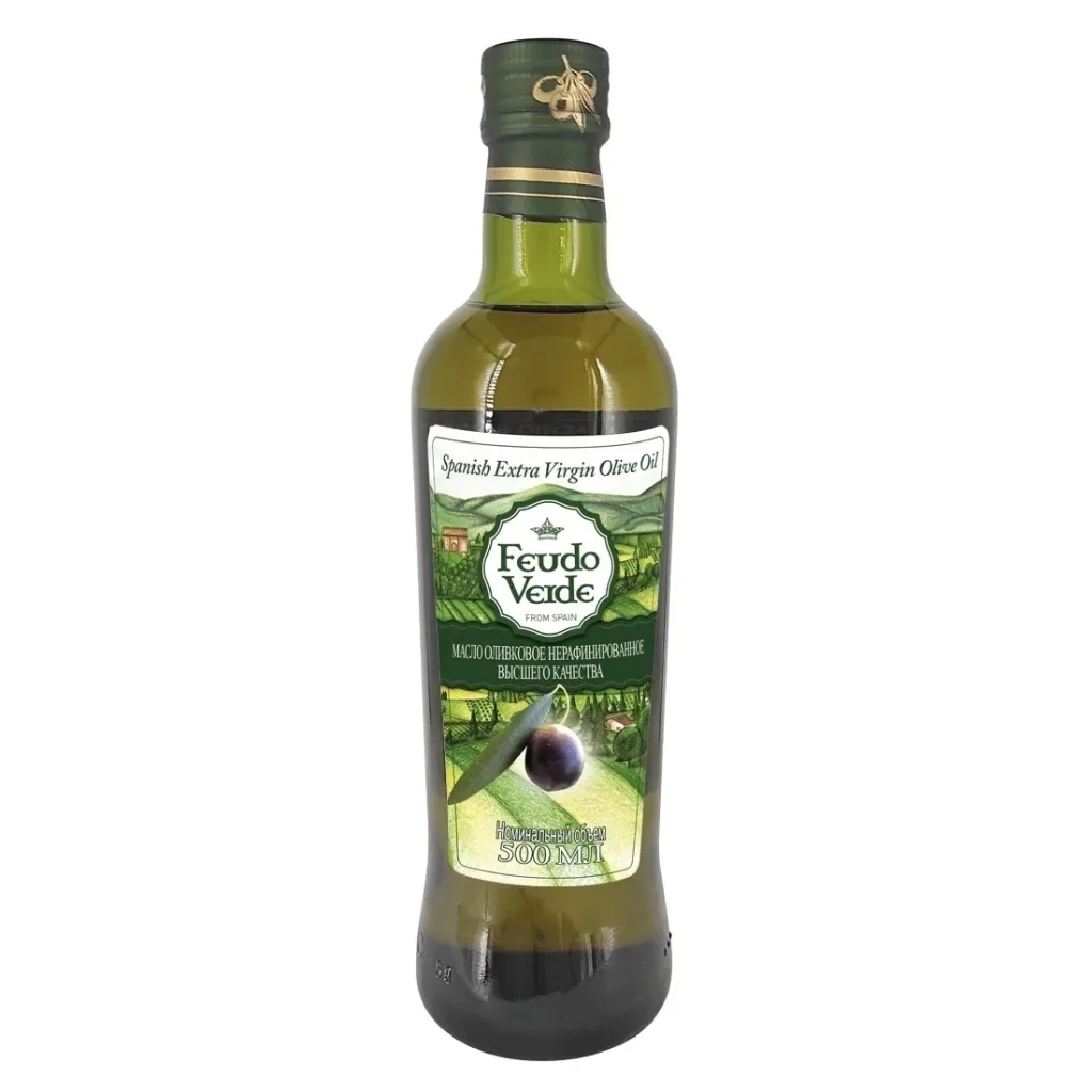 Масло оливковое Feudo Verde EV нераф ст/б 500мл