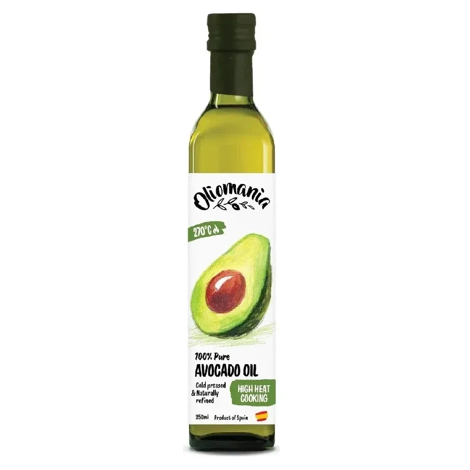 Масло авокадо Oliomania раф 100% ст/б 250мл