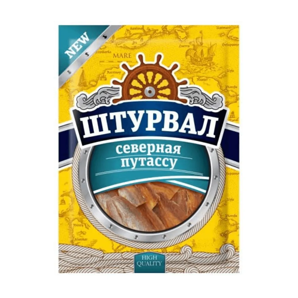 Северная путассу солено-сушеная 36г