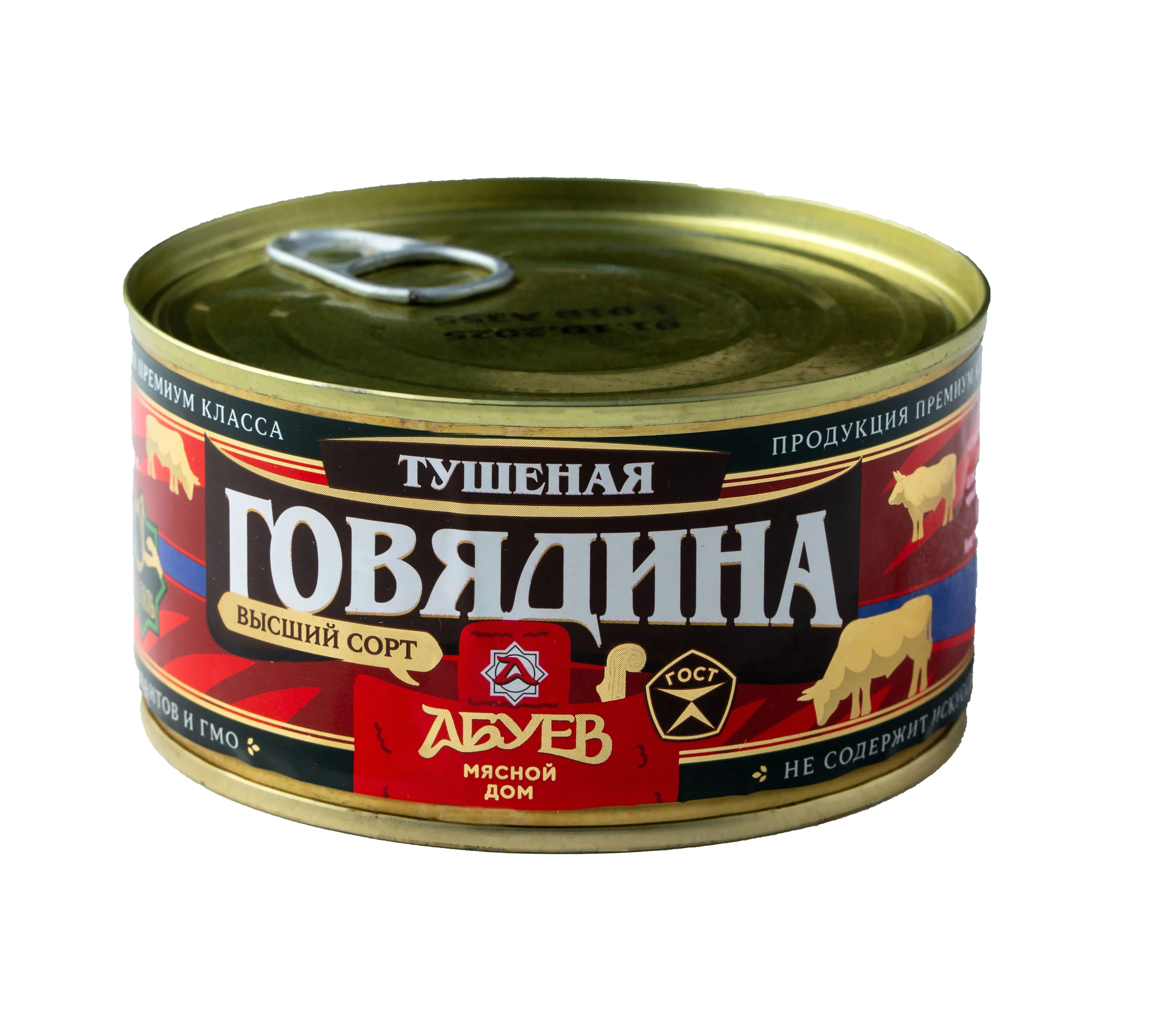 Говядина тушеная Абуев 1/с ж/б