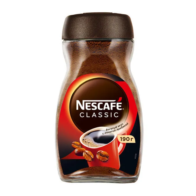 Кофе Nescafe Классик ст/б 190г