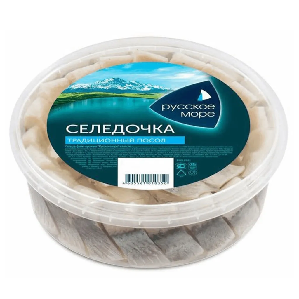 Сельдь Русское Море ф/к в масле 500г