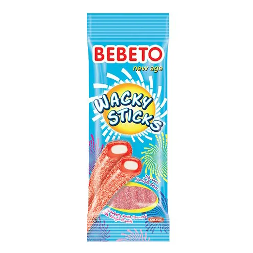 Мармелад Bebeto Wacky Sticks 75г