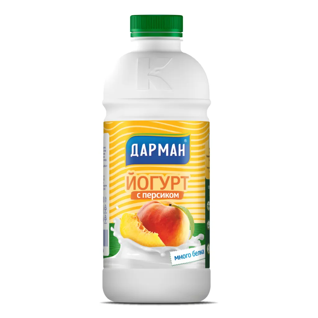 Йогурт Дарман 1.5% Персик 1000г