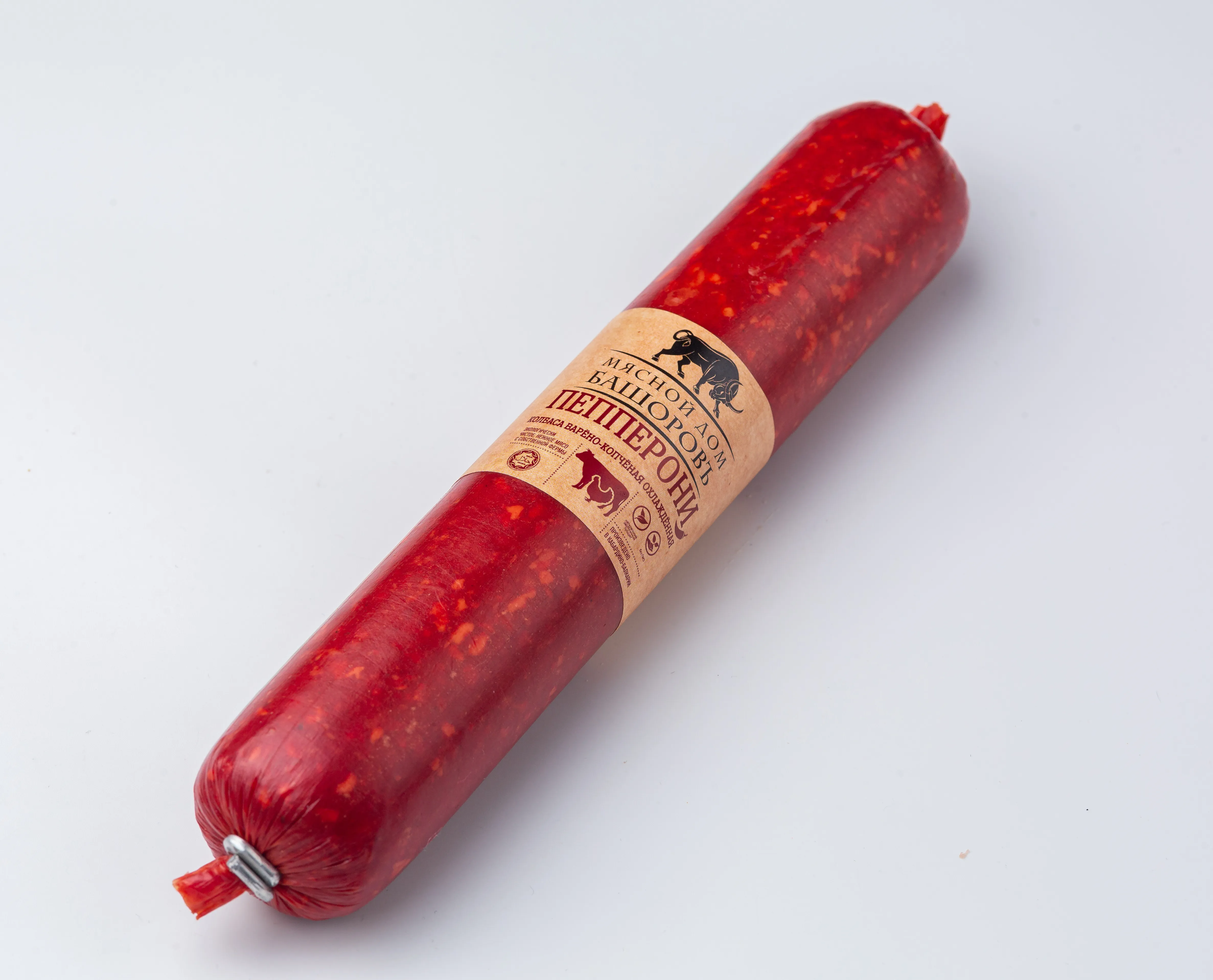 Колбаса Башоровъ Пепперони в/к Халяль