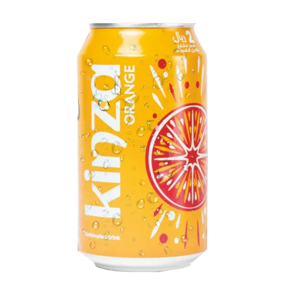 Напиток газированный KINZA оранж ж/б 320мл