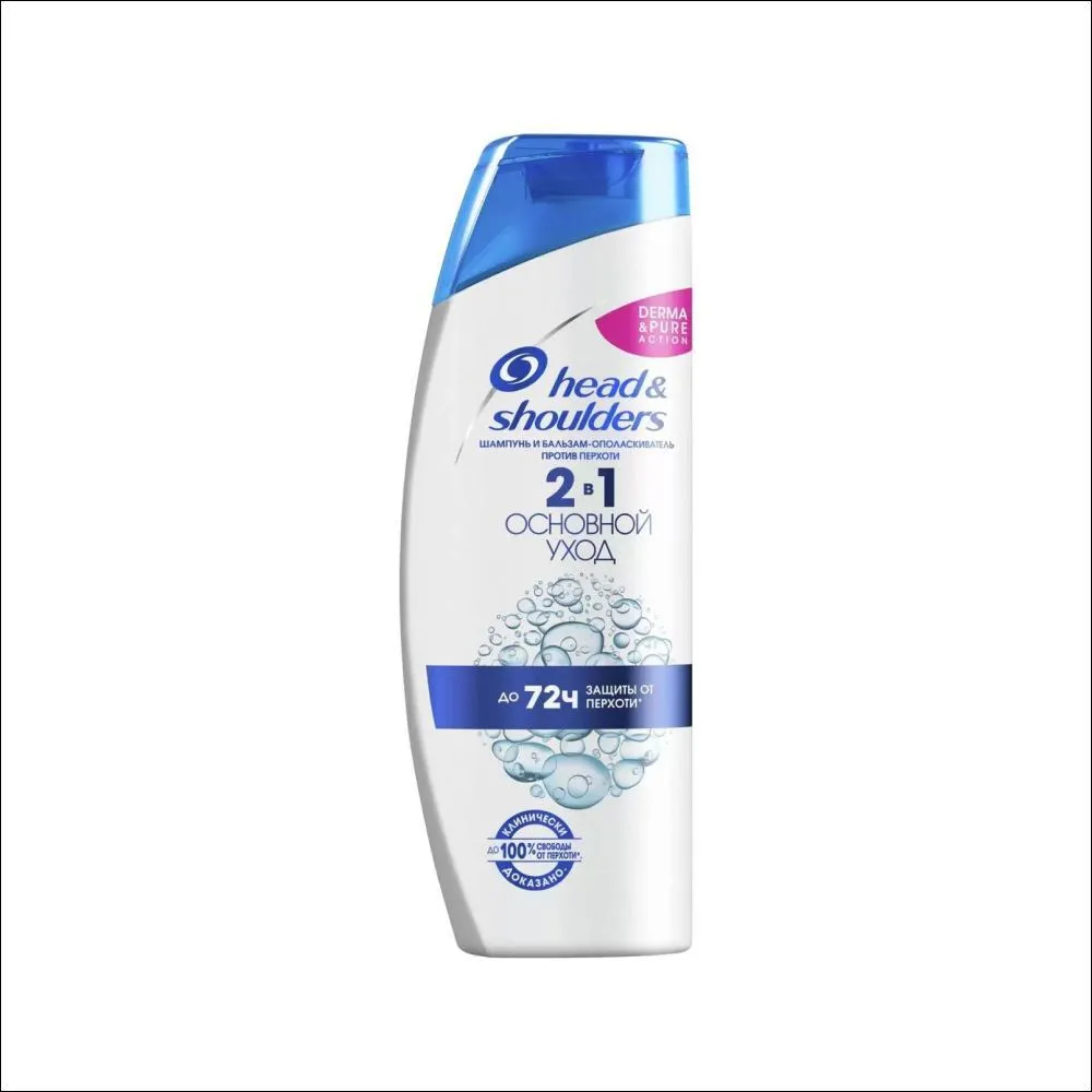 Шампунь Head & Shoulders400мл Основной уход 2в1
