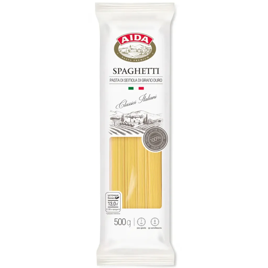 Макароны AIDA Spaghetti Спагетти 500г