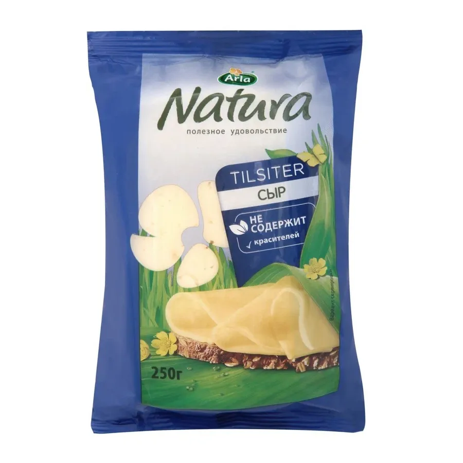Сыр Arla Natura Тильзитер 45% 250г