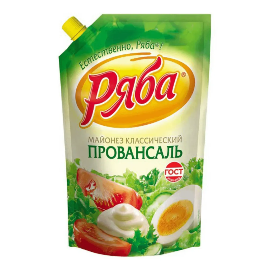 Майонез Ряба Провансаль 50.5% 630г