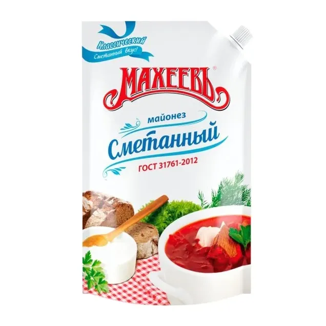 Майонез Махеевъ Сметанный 50.5% 770г
