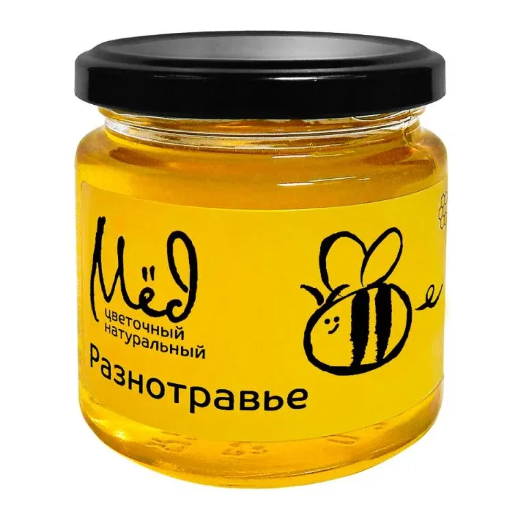 Мед Медовая долина Цветочный разнотравье 250г