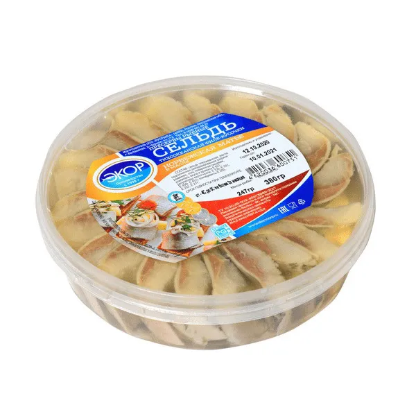 Филе сельди Экор Норвежская Матье 380г