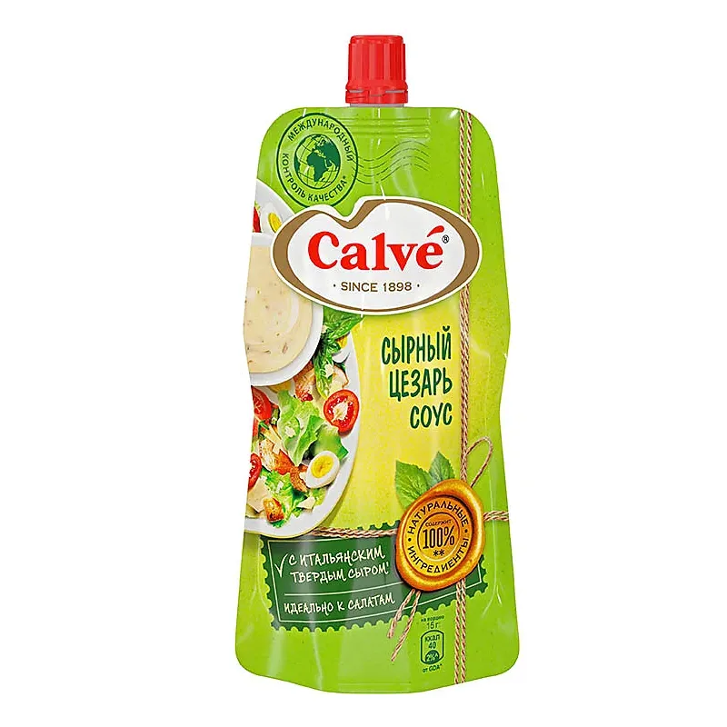 Соус Кальве Сырный Цезарь 230г