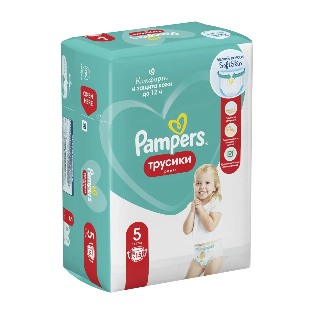 Подгузники-трусики Памперс Пантс №5 Джуниор 12- 15шт