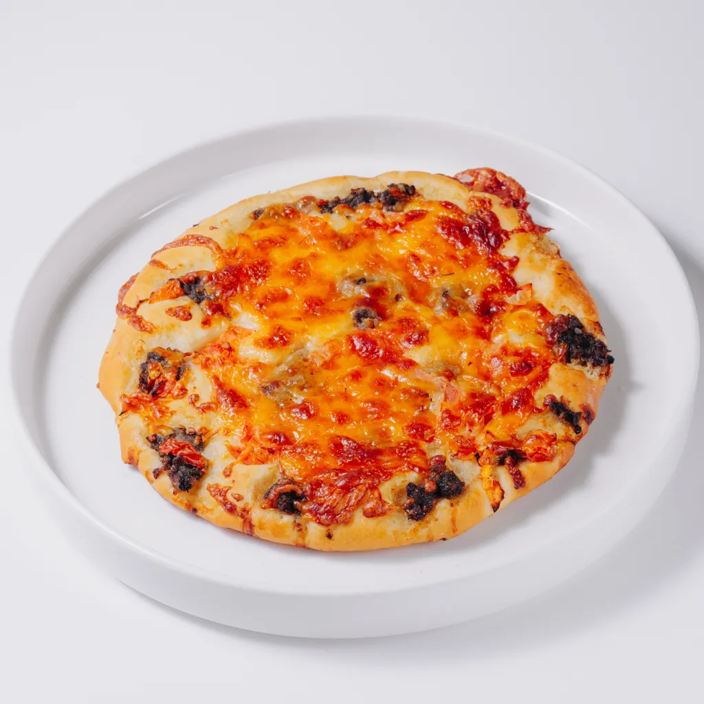 Лепешка мясная с сыром