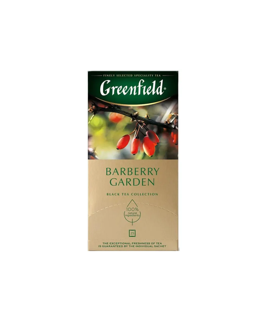 Чай черный Greenfield Barberry Garden 25 пак