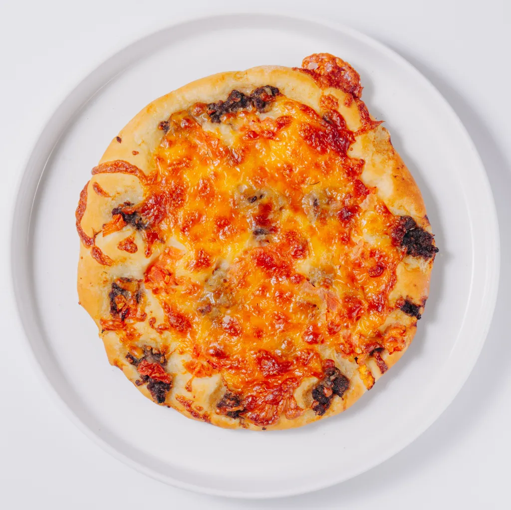 Лепешка мясная с сыром