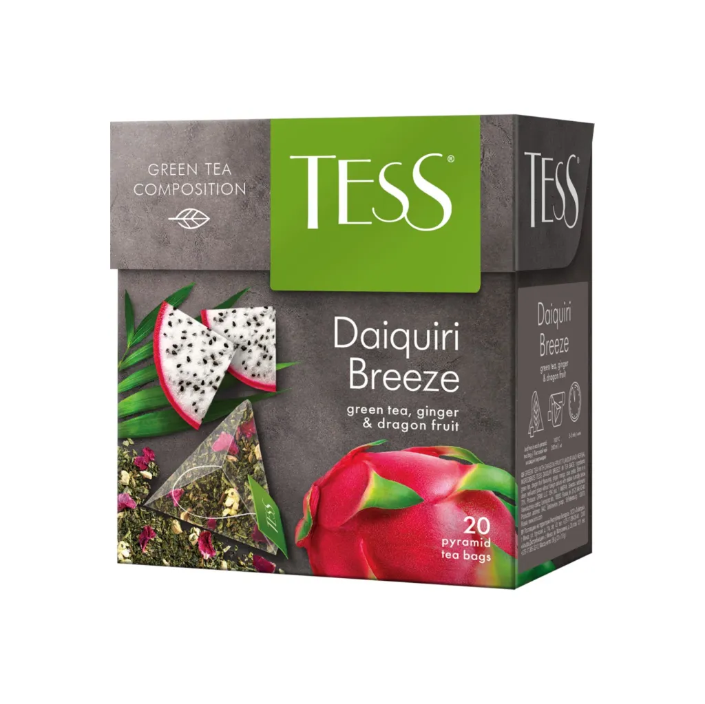 Чай зеленый Tess Дайкири Бриз, 20 пирамид