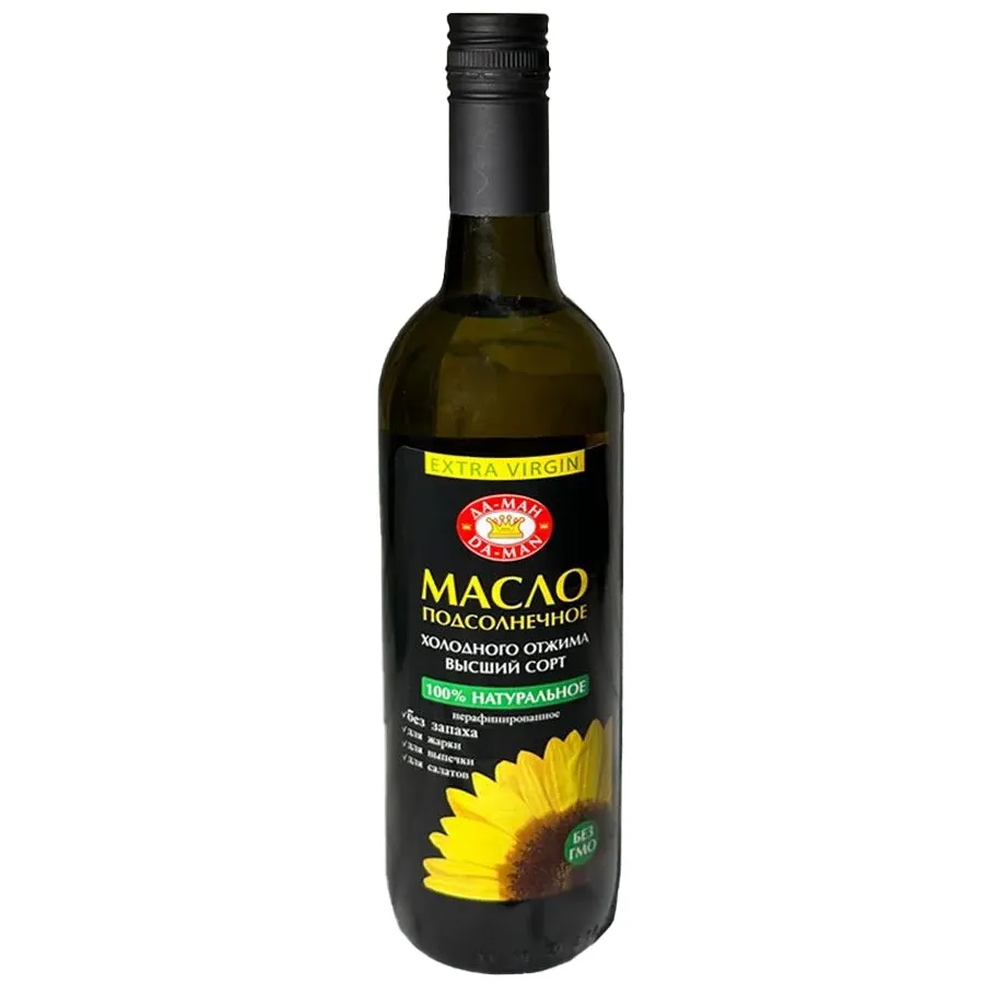 Масло подсолнечное Да-Ман EV нераф 0,7л