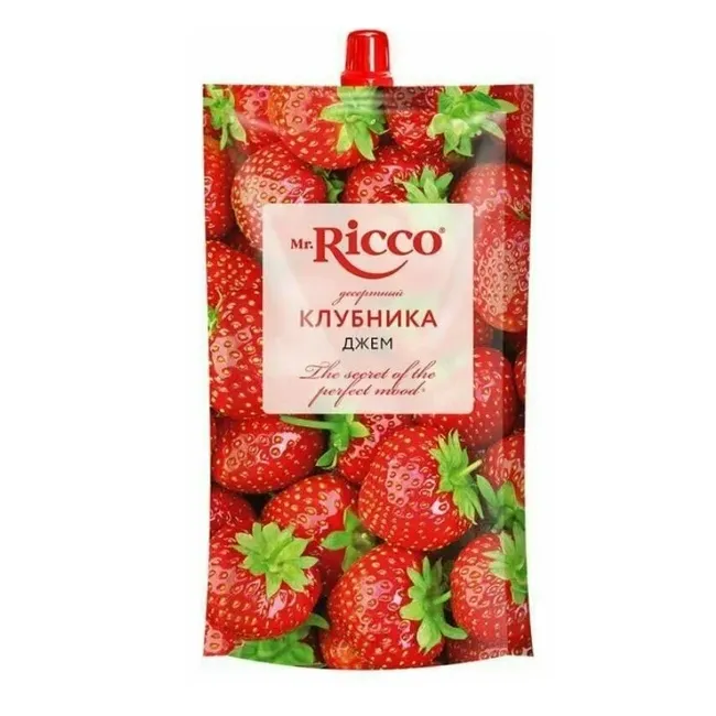 Джем Мистер Рикко десертный Клубника 300г