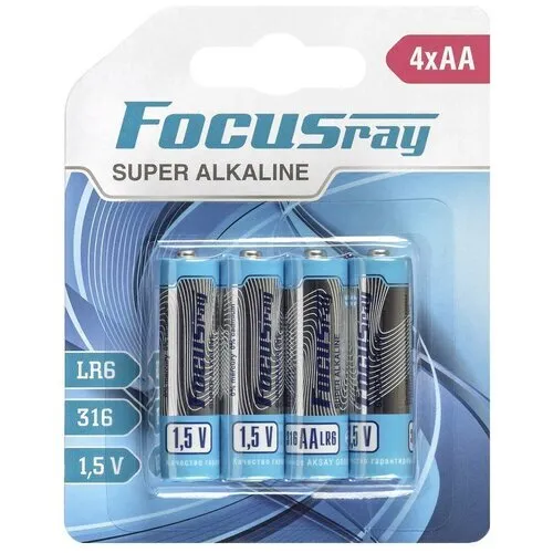 Батарейка FOCUSray Super Alkaline LR06 BL4