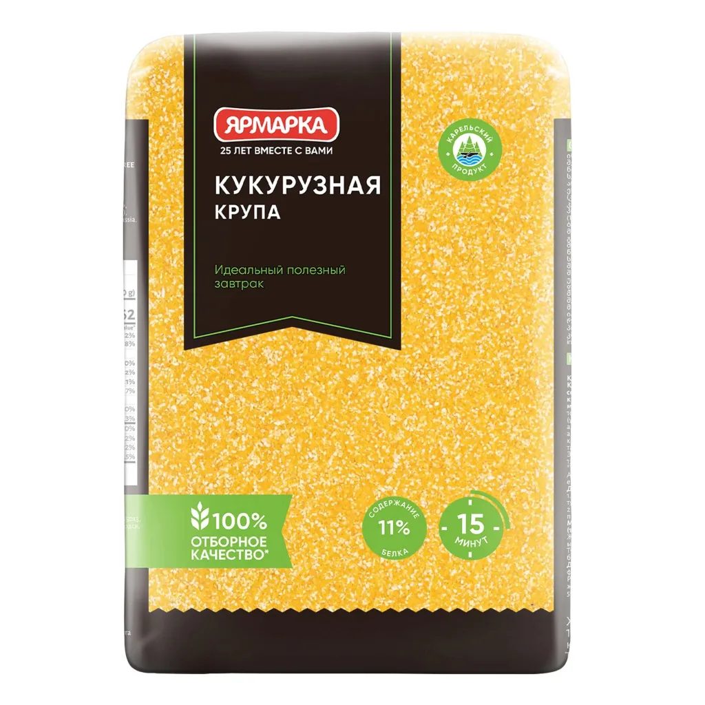 Крупа кукурузная Ярмарка 600г