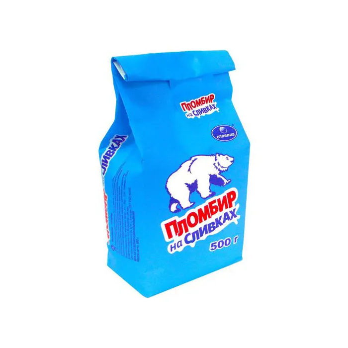 Мороженое Славица косичка пломбир на сливках 500 г