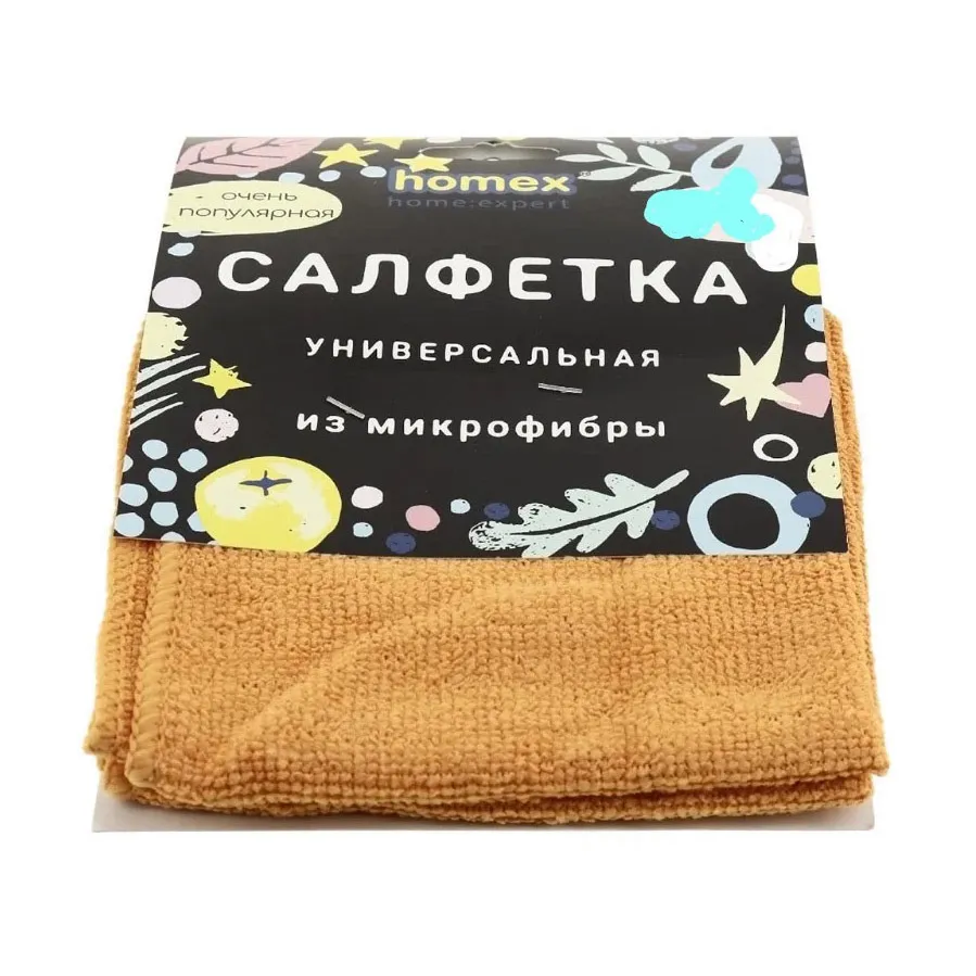 Салфетка Homex 30*30см микрофибра Очень Популярная