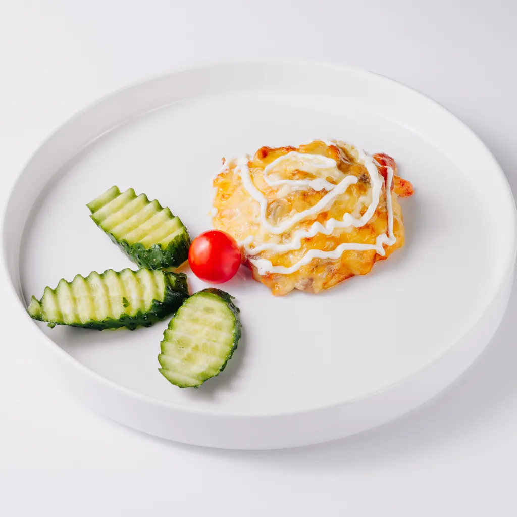 Курица с грибами