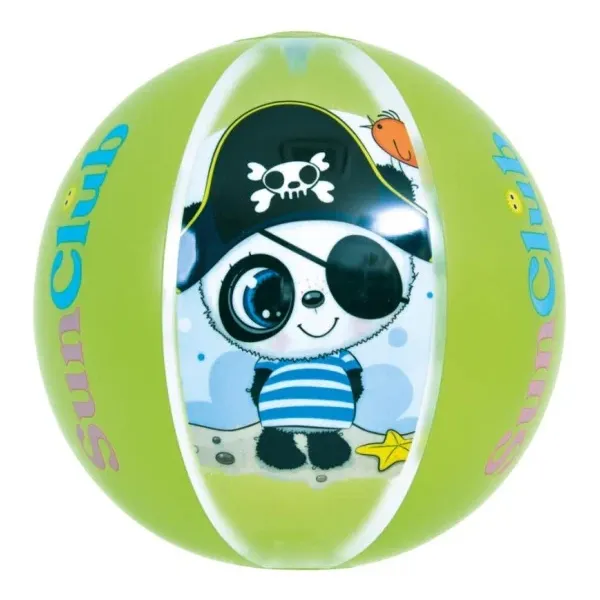 Мяч надувной 40см Пират 90234