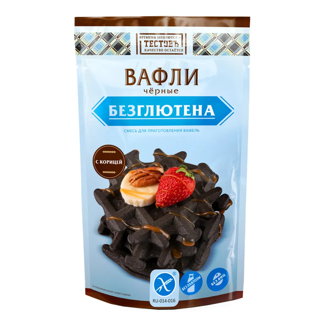 Вафли Тестовъ с корицей без глютена Смесь для приг 200г