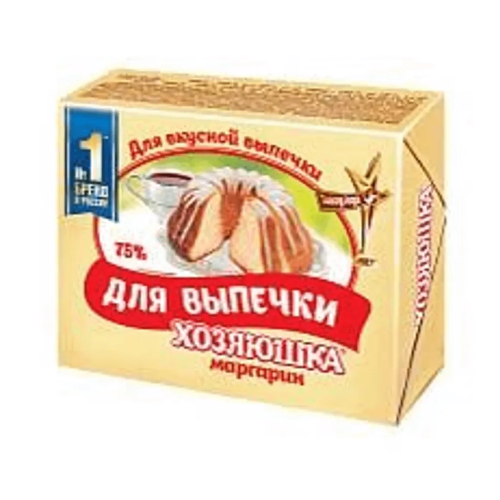Маргарин Хозяюшка Для выпечки 75% 200г