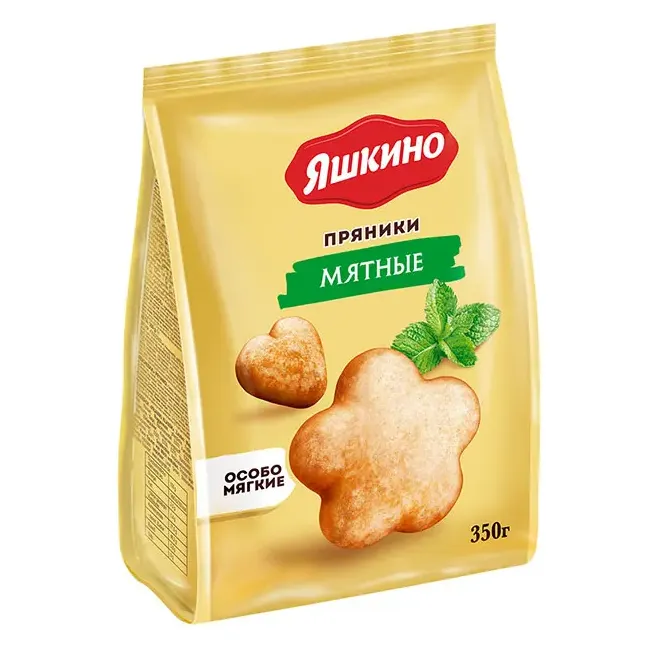 Пряники Яшкино Мятные 350г