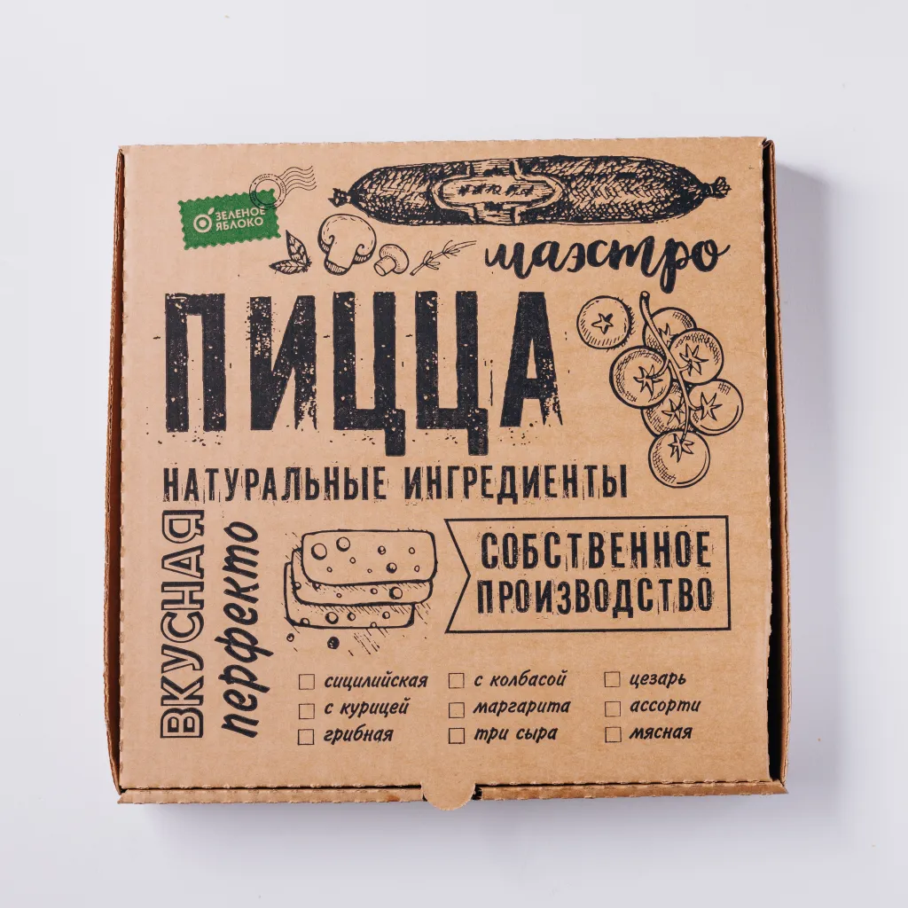 Пицца Курица с Грибами 530г