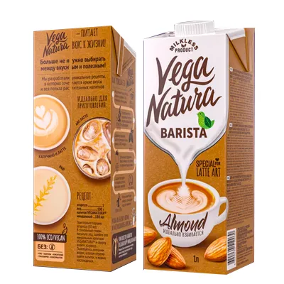 Напиток Vega natura  Бариста Миндаль 1,2% 1л