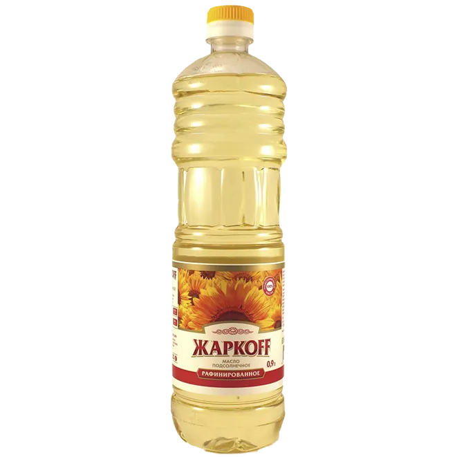 Масло подсолнечное Жаркофф 0,9л