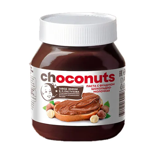 Шоколадная паста Пастухов Choconuts с фундуком 350г