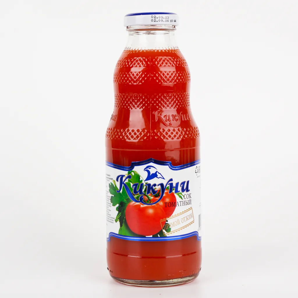 Сок Кикуни томатный ст/б 0,5л