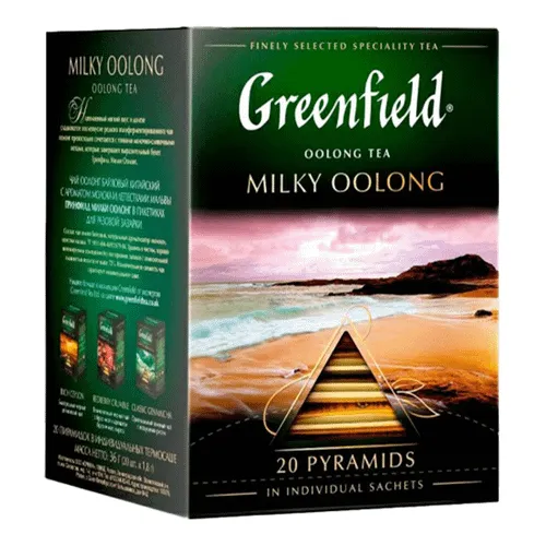 Чай Greenfield Milky Oolong пирамидках 20пак 36г