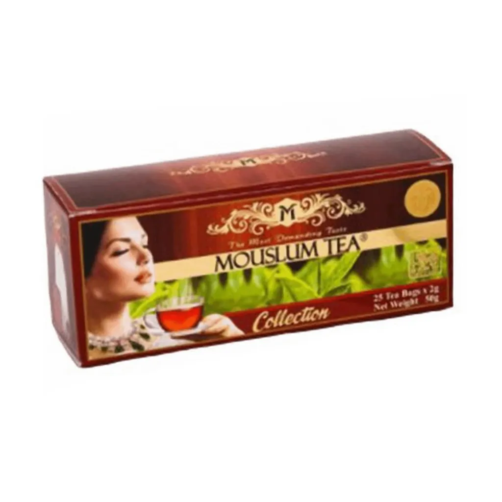 Чай Mouslum черный Эрл Грей 2гх25пак