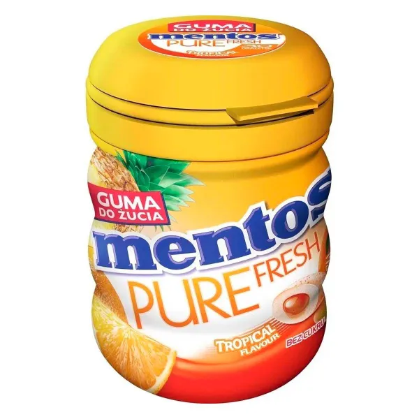 Жевательная резинка Mentos Pure Fresh Тропикал 60г