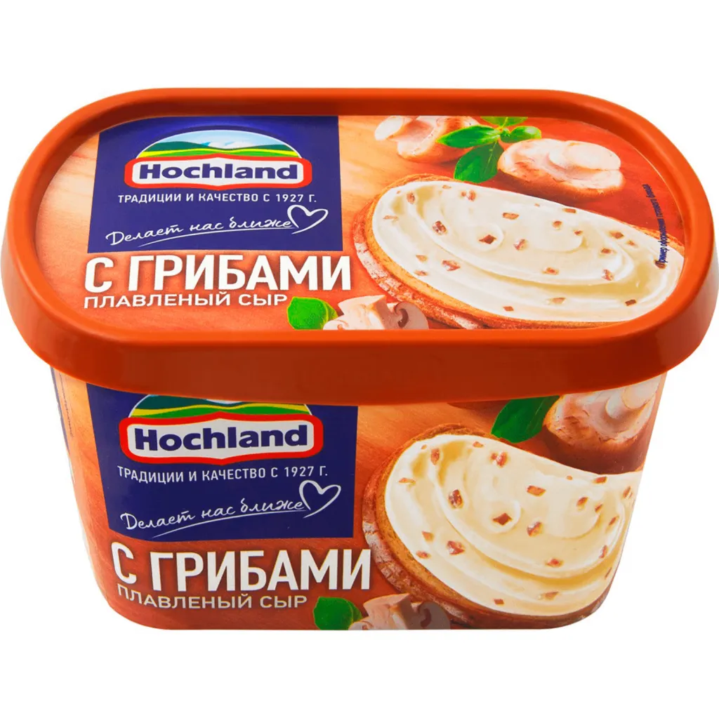 Сыр плавленый Hochland с Грибами 400г